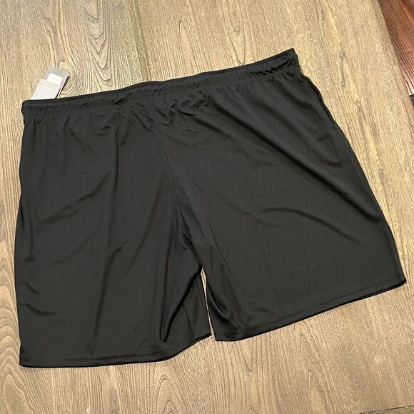 NWT Johnny Bigg Active Textured Knit Shorts Black Size 5X - Picture 4 of 8